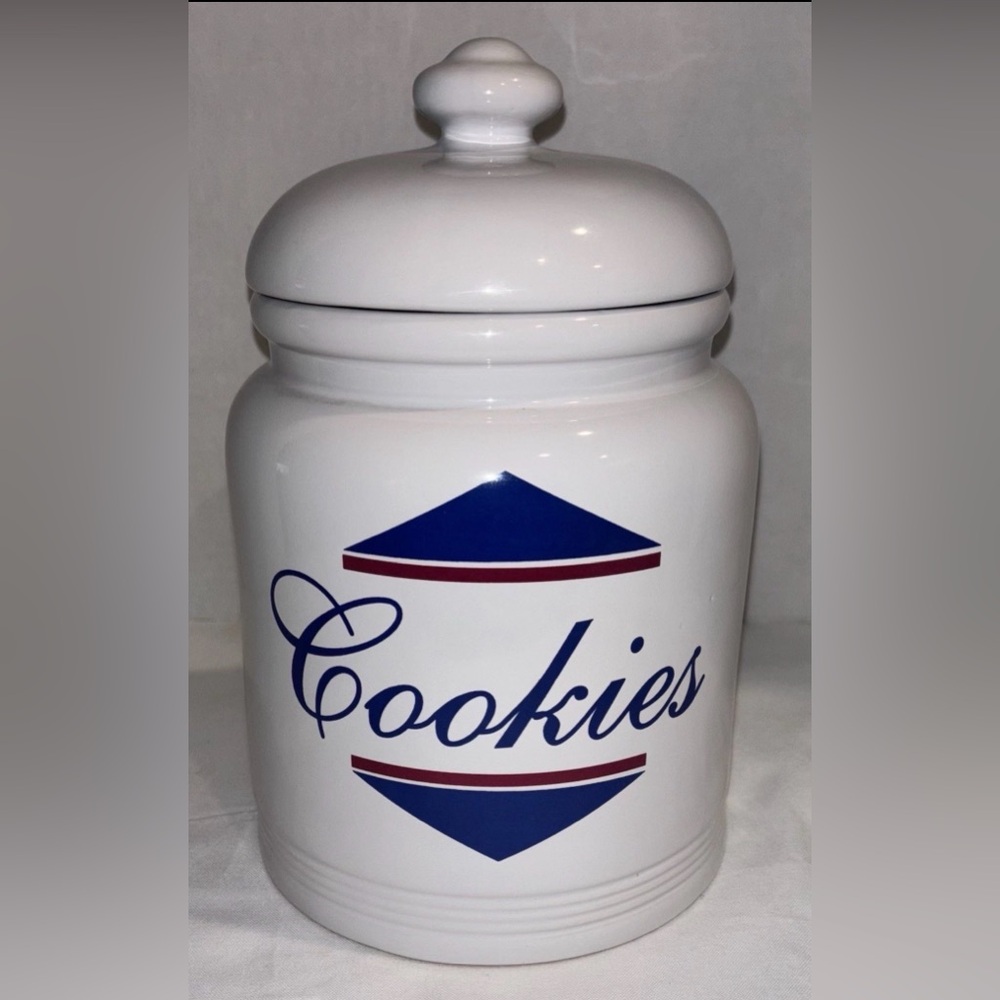 Vintage Retro Cookie Jar
